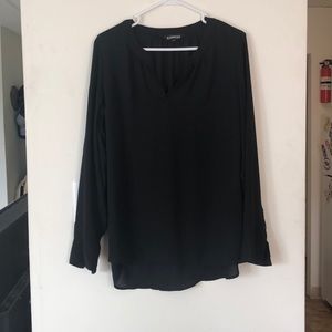 Black Tunic Blouse